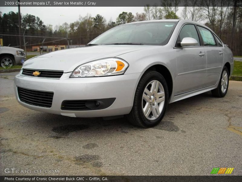 Silver Ice Metallic / Gray 2009 Chevrolet Impala LT
