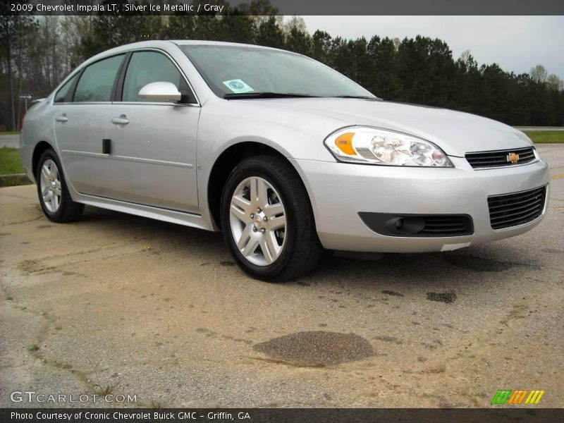Silver Ice Metallic / Gray 2009 Chevrolet Impala LT