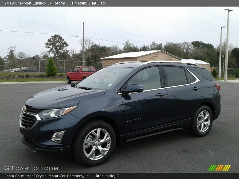 Storm Blue Metallic / Jet Black 2019 Chevrolet Equinox LT