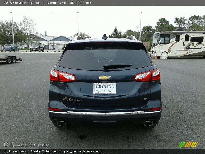 Storm Blue Metallic / Jet Black 2019 Chevrolet Equinox LT