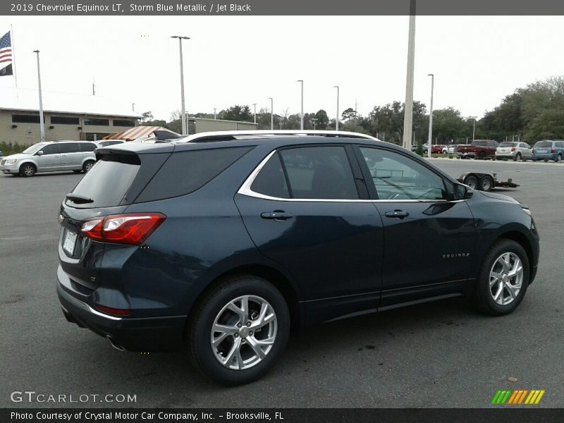 Storm Blue Metallic / Jet Black 2019 Chevrolet Equinox LT