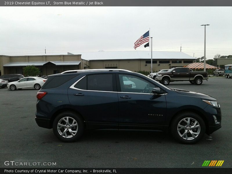 Storm Blue Metallic / Jet Black 2019 Chevrolet Equinox LT