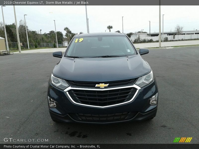 Storm Blue Metallic / Jet Black 2019 Chevrolet Equinox LT