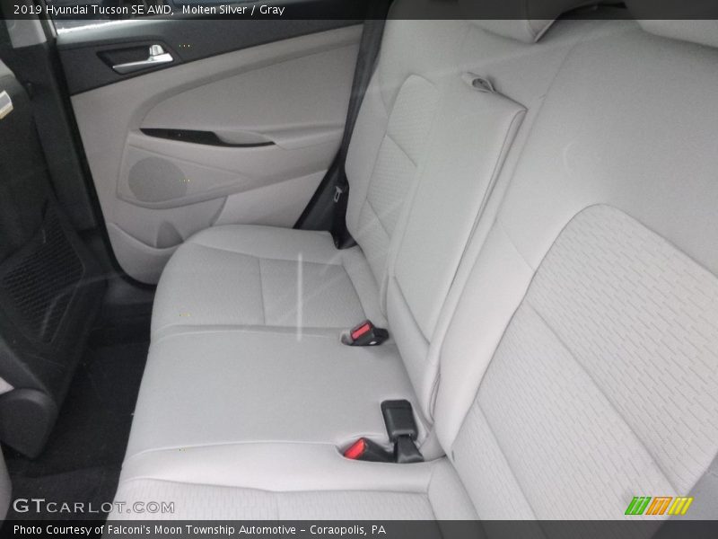 Molten Silver / Gray 2019 Hyundai Tucson SE AWD