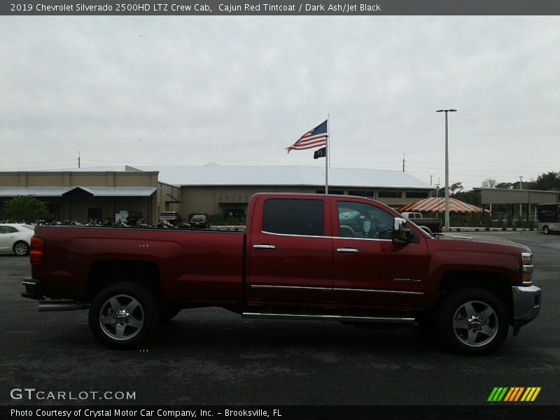 Cajun Red Tintcoat / Dark Ash/Jet Black 2019 Chevrolet Silverado 2500HD LTZ Crew Cab