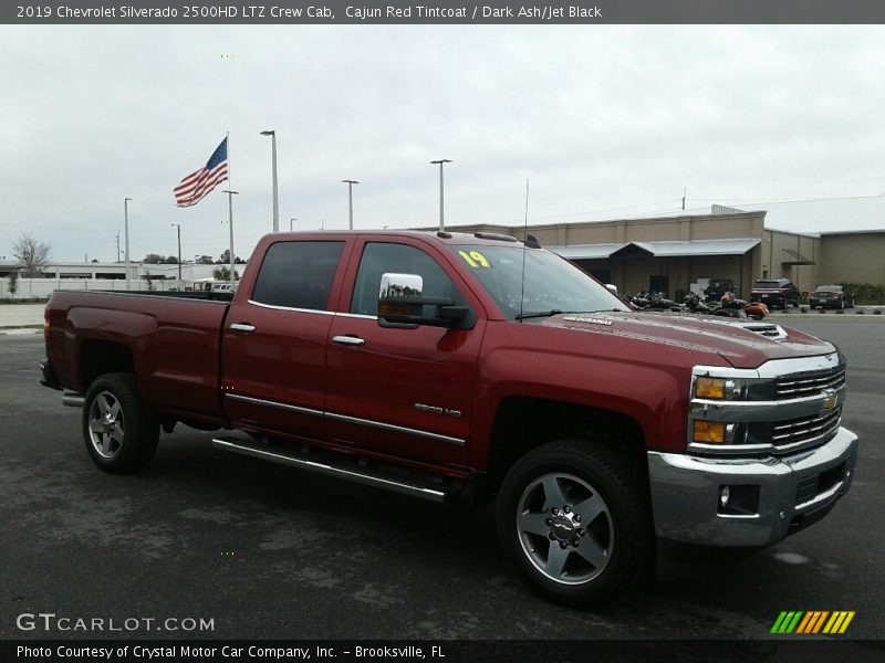 Cajun Red Tintcoat / Dark Ash/Jet Black 2019 Chevrolet Silverado 2500HD LTZ Crew Cab