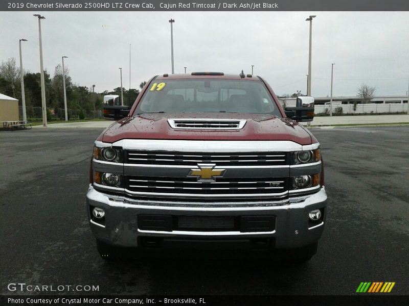 Cajun Red Tintcoat / Dark Ash/Jet Black 2019 Chevrolet Silverado 2500HD LTZ Crew Cab