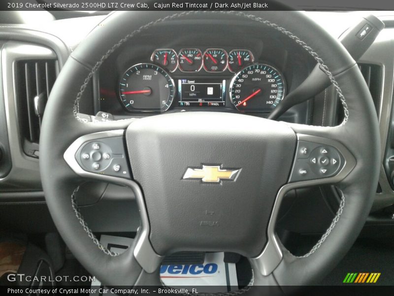 Cajun Red Tintcoat / Dark Ash/Jet Black 2019 Chevrolet Silverado 2500HD LTZ Crew Cab