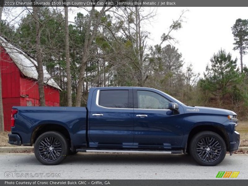  2019 Silverado 1500 High Country Crew Cab 4WD Northsky Blue Metallic