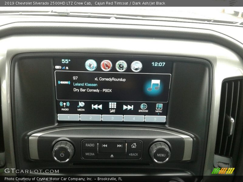 Cajun Red Tintcoat / Dark Ash/Jet Black 2019 Chevrolet Silverado 2500HD LTZ Crew Cab