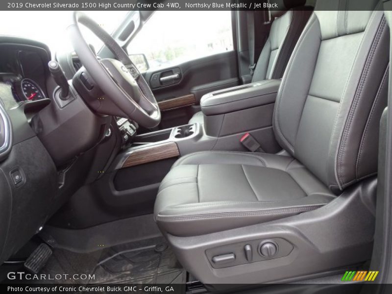 Front Seat of 2019 Silverado 1500 High Country Crew Cab 4WD