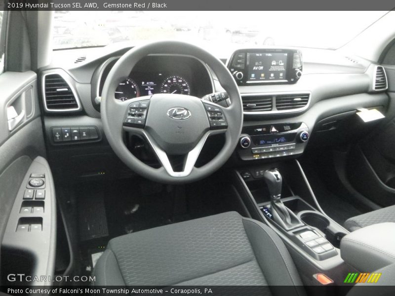 Gemstone Red / Black 2019 Hyundai Tucson SEL AWD