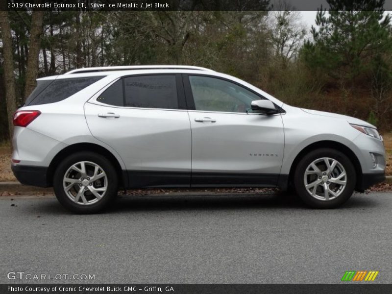 Silver Ice Metallic / Jet Black 2019 Chevrolet Equinox LT
