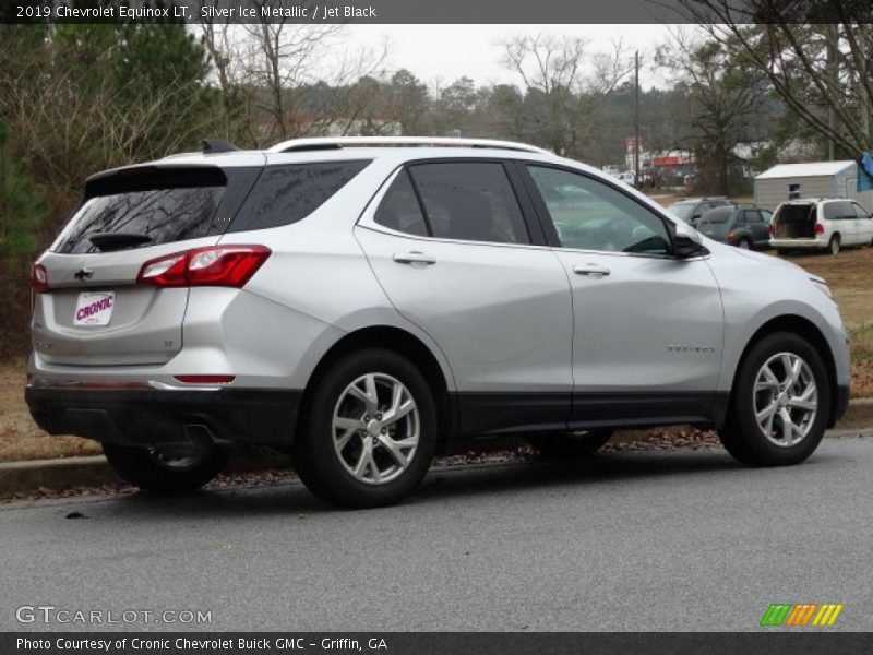 Silver Ice Metallic / Jet Black 2019 Chevrolet Equinox LT