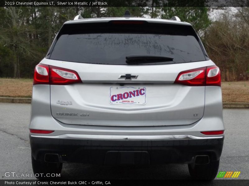 Silver Ice Metallic / Jet Black 2019 Chevrolet Equinox LT