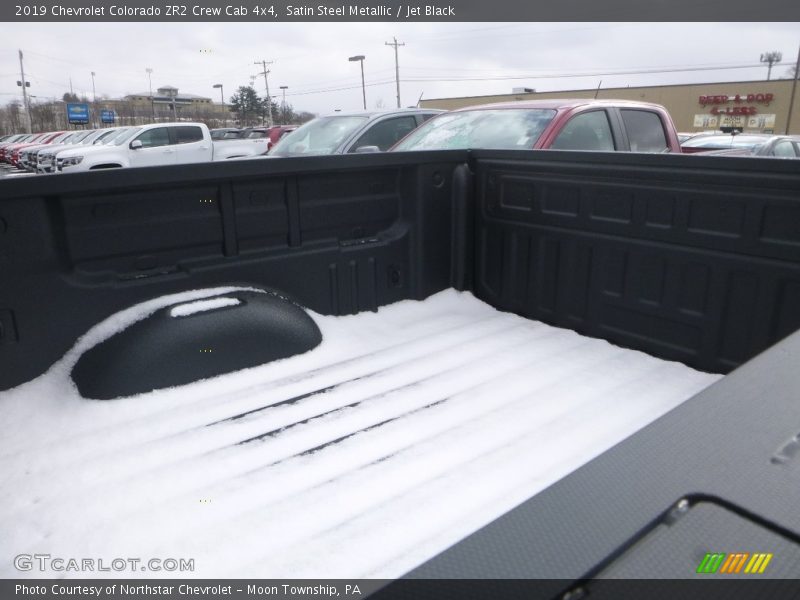 Satin Steel Metallic / Jet Black 2019 Chevrolet Colorado ZR2 Crew Cab 4x4