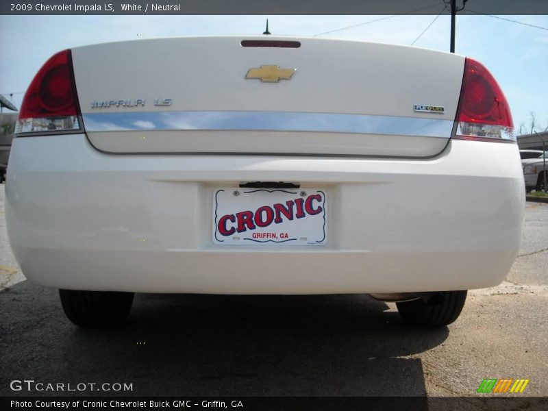 White / Neutral 2009 Chevrolet Impala LS