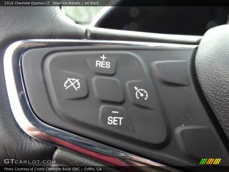 Silver Ice Metallic / Jet Black 2019 Chevrolet Equinox LT