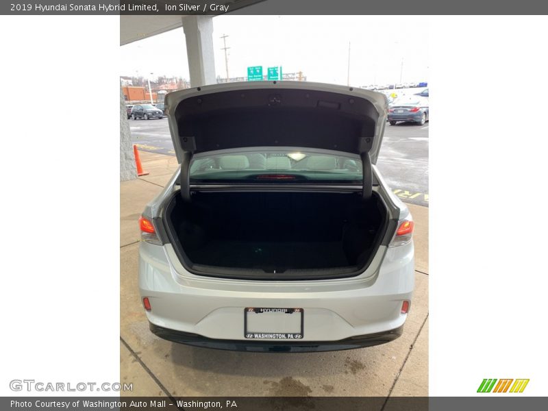 Ion Silver / Gray 2019 Hyundai Sonata Hybrid Limited