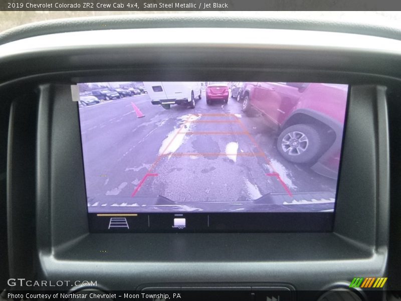 Satin Steel Metallic / Jet Black 2019 Chevrolet Colorado ZR2 Crew Cab 4x4
