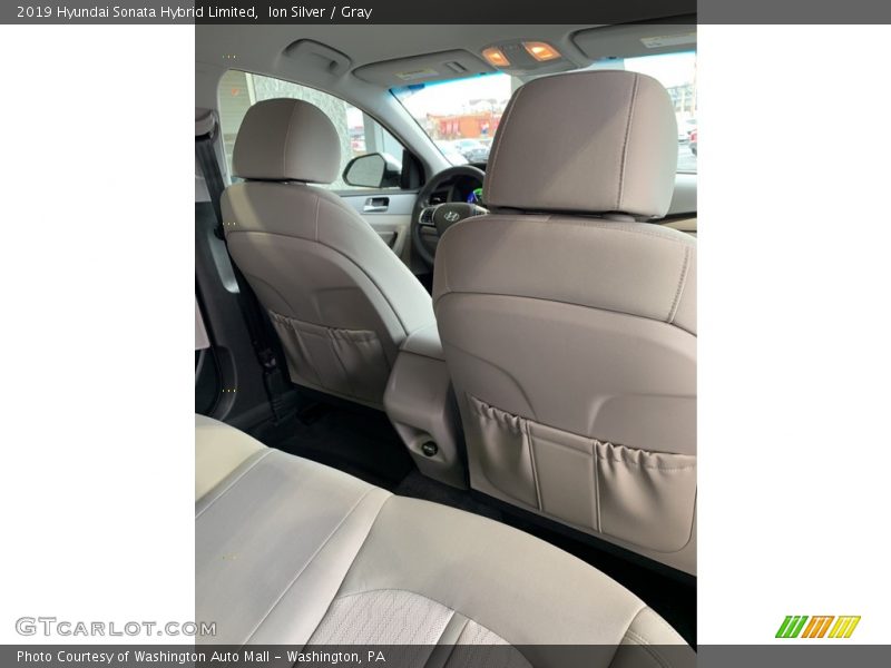 Ion Silver / Gray 2019 Hyundai Sonata Hybrid Limited