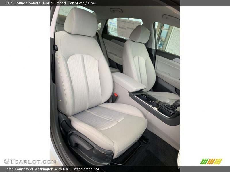 Ion Silver / Gray 2019 Hyundai Sonata Hybrid Limited