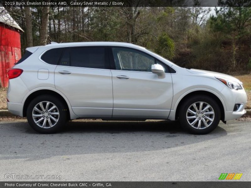 Galaxy Silver Metallic / Ebony 2019 Buick Envision Essence AWD