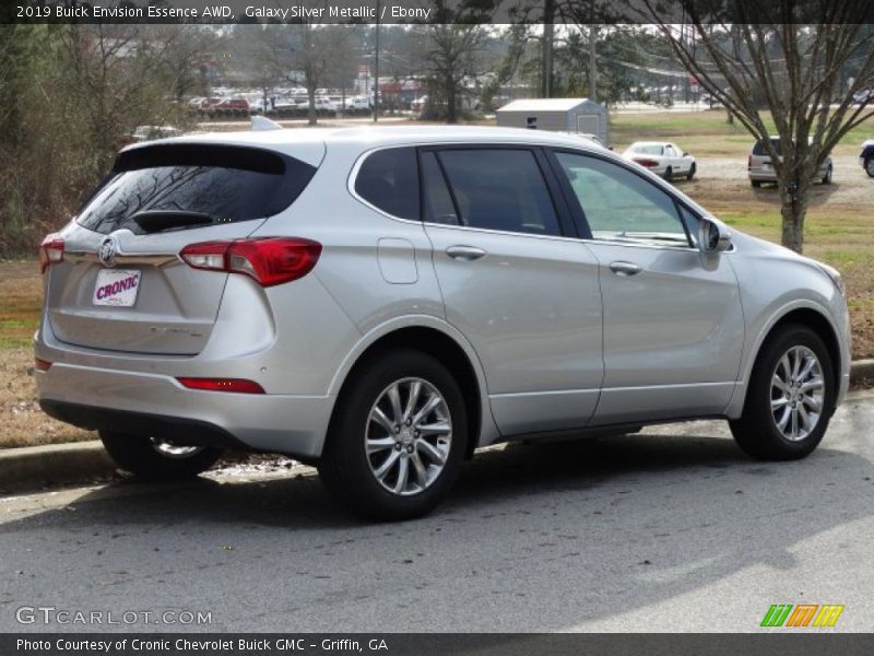 Galaxy Silver Metallic / Ebony 2019 Buick Envision Essence AWD