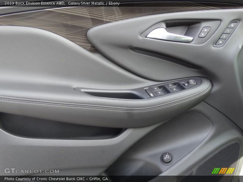 Galaxy Silver Metallic / Ebony 2019 Buick Envision Essence AWD