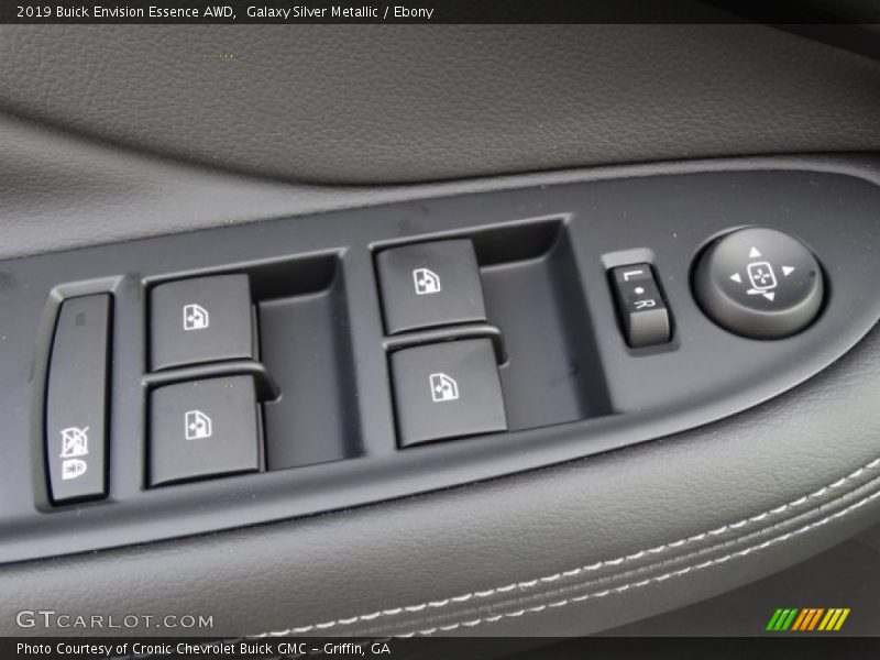 Galaxy Silver Metallic / Ebony 2019 Buick Envision Essence AWD