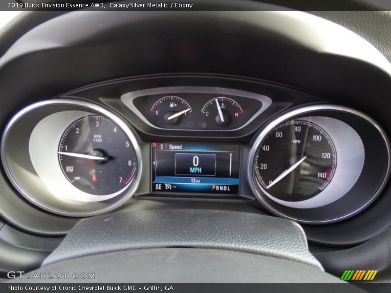 Galaxy Silver Metallic / Ebony 2019 Buick Envision Essence AWD
