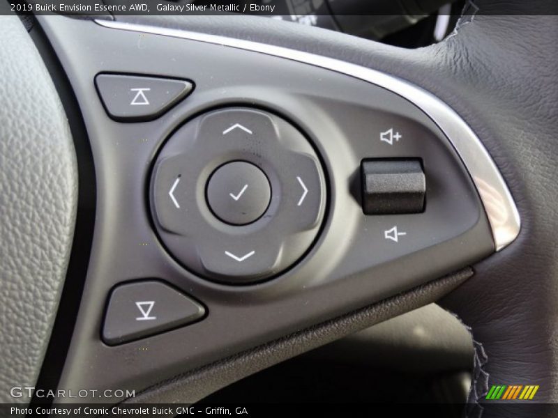 Galaxy Silver Metallic / Ebony 2019 Buick Envision Essence AWD