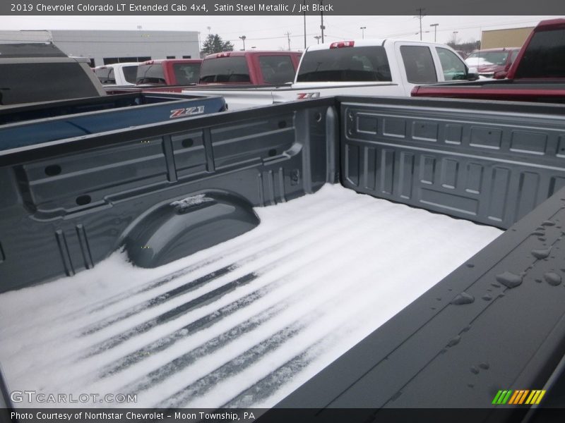 Satin Steel Metallic / Jet Black 2019 Chevrolet Colorado LT Extended Cab 4x4