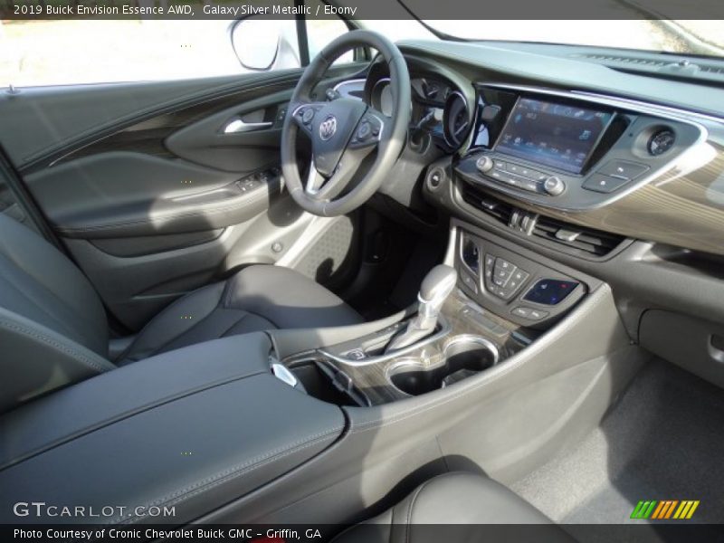 Galaxy Silver Metallic / Ebony 2019 Buick Envision Essence AWD