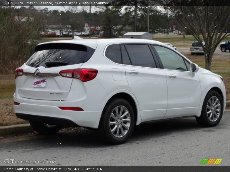 Summit White / Dark Galvanized 2019 Buick Envision Essence