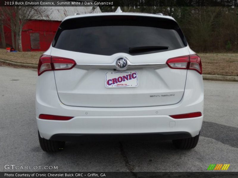 Summit White / Dark Galvanized 2019 Buick Envision Essence