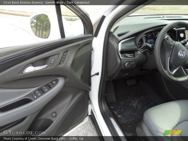 Summit White / Dark Galvanized 2019 Buick Envision Essence