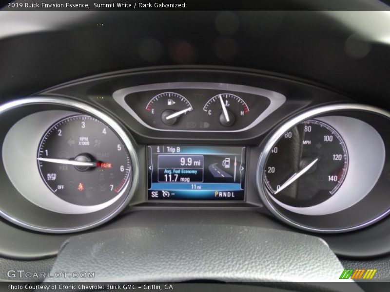Summit White / Dark Galvanized 2019 Buick Envision Essence