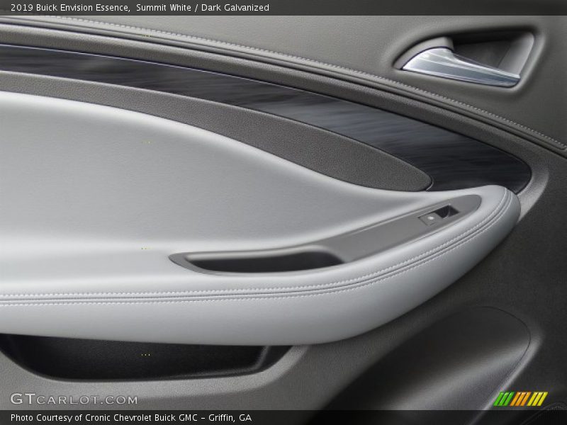 Summit White / Dark Galvanized 2019 Buick Envision Essence