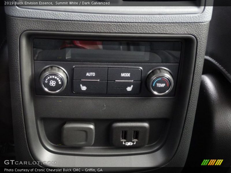 Summit White / Dark Galvanized 2019 Buick Envision Essence