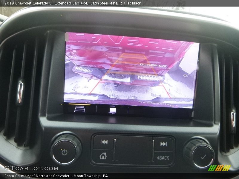 Satin Steel Metallic / Jet Black 2019 Chevrolet Colorado LT Extended Cab 4x4