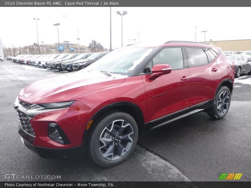 Cajun Red Tintcoat / Jet Black 2019 Chevrolet Blazer RS AWD
