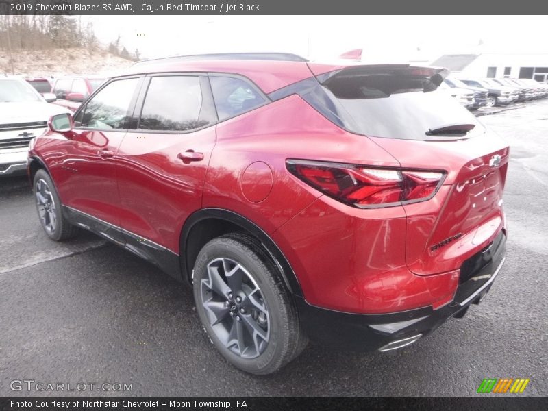 Cajun Red Tintcoat / Jet Black 2019 Chevrolet Blazer RS AWD