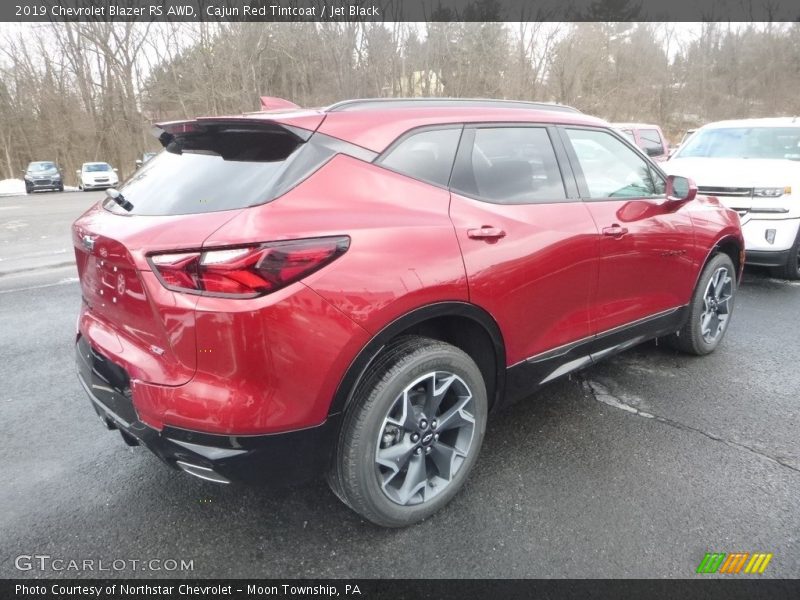 Cajun Red Tintcoat / Jet Black 2019 Chevrolet Blazer RS AWD
