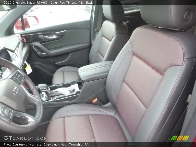 Front Seat of 2019 Blazer RS AWD