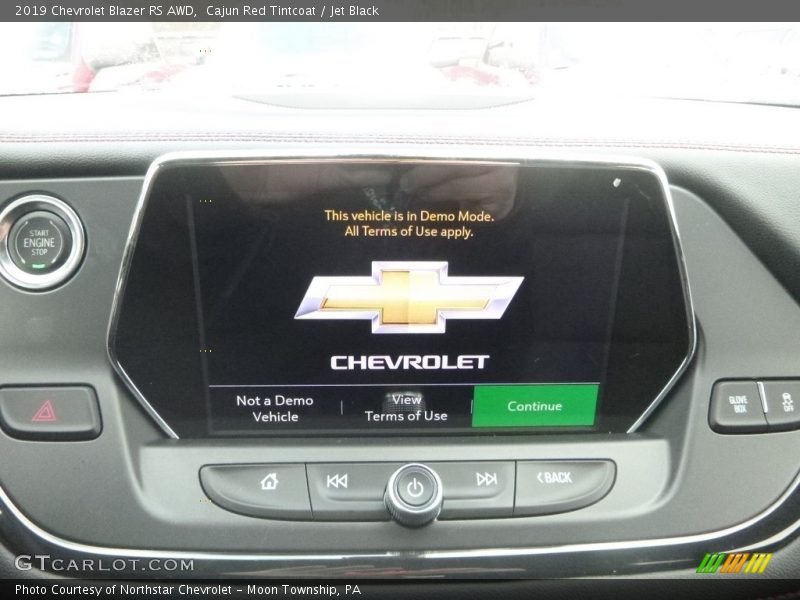 Cajun Red Tintcoat / Jet Black 2019 Chevrolet Blazer RS AWD