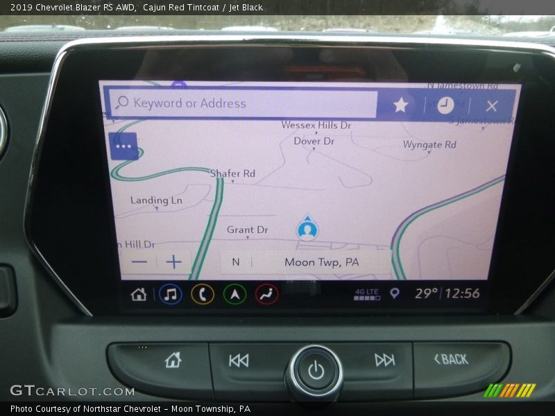 Cajun Red Tintcoat / Jet Black 2019 Chevrolet Blazer RS AWD