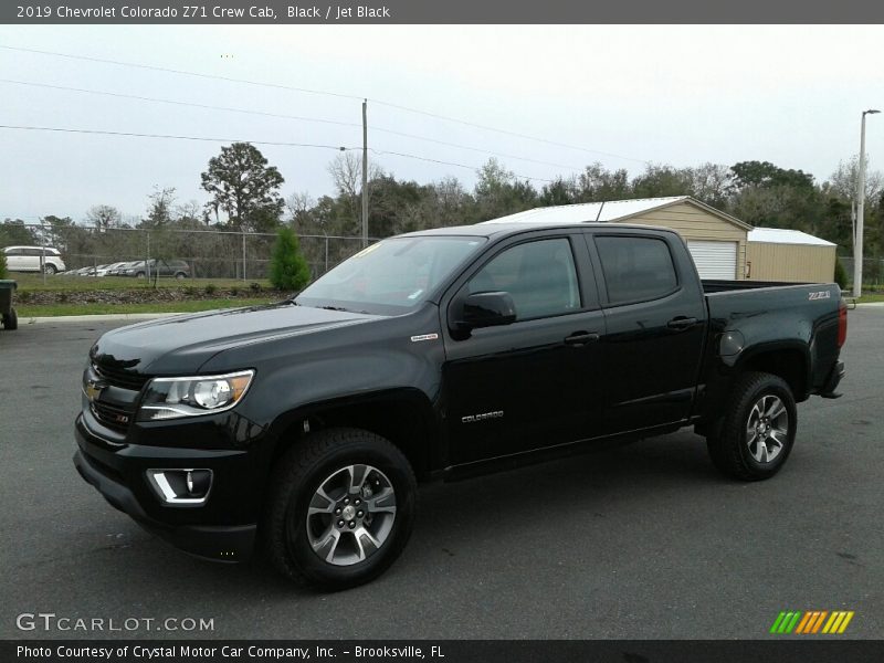 Black / Jet Black 2019 Chevrolet Colorado Z71 Crew Cab