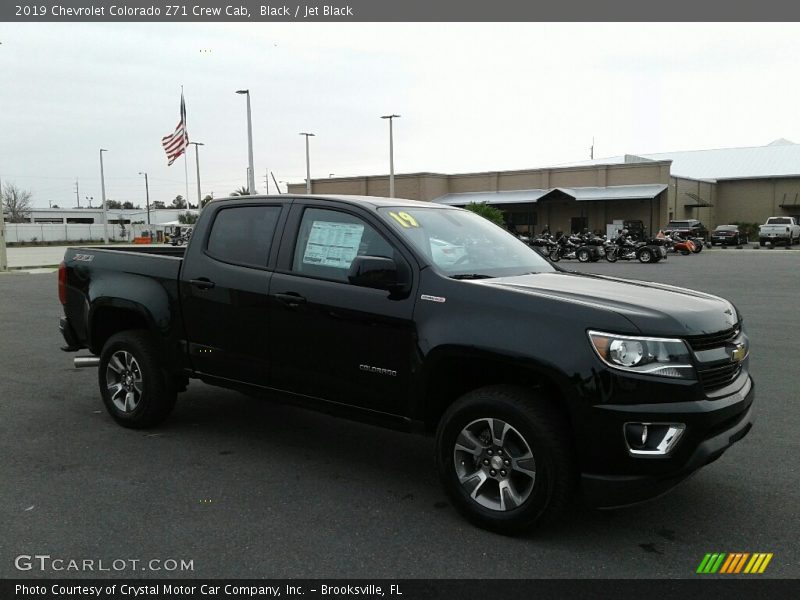 Black / Jet Black 2019 Chevrolet Colorado Z71 Crew Cab