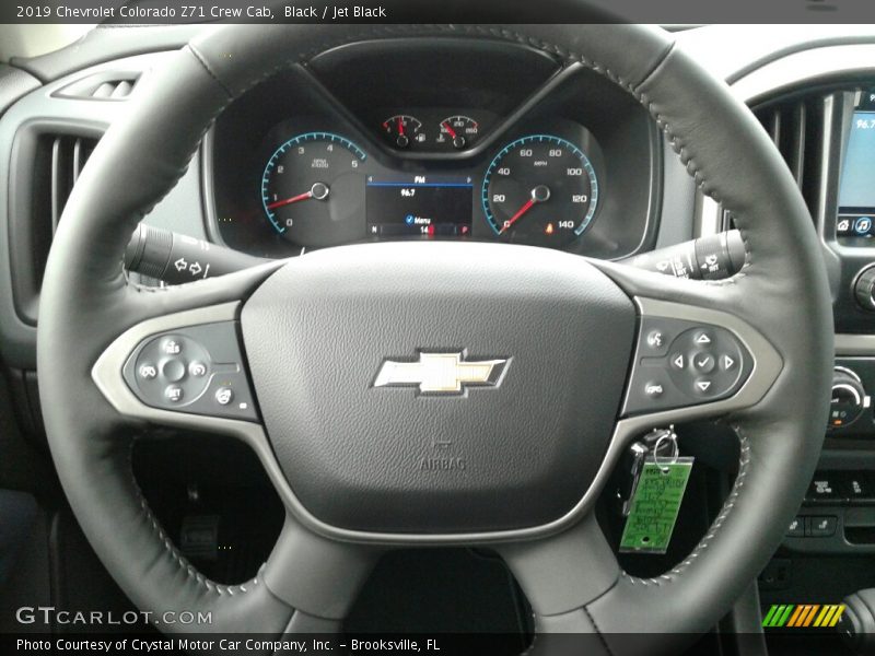 Black / Jet Black 2019 Chevrolet Colorado Z71 Crew Cab